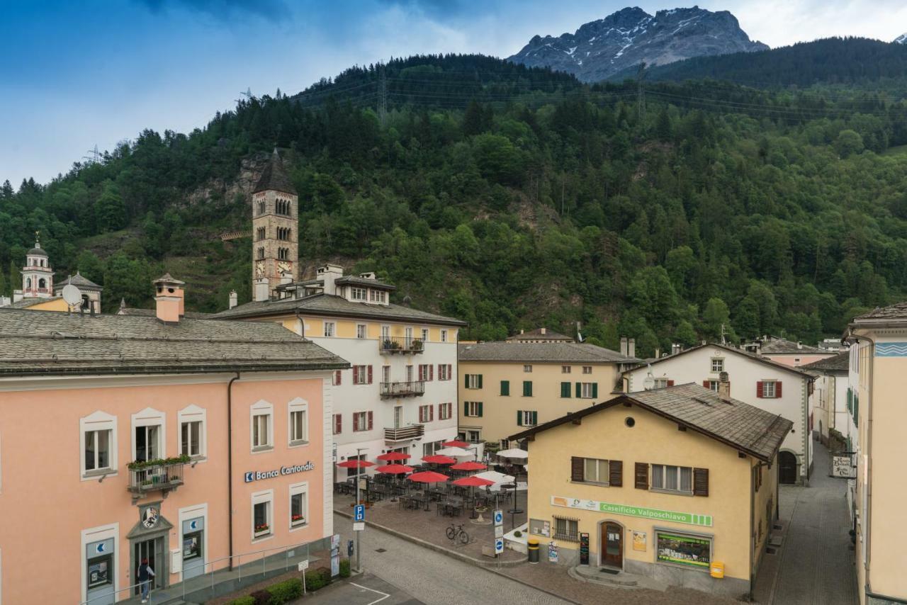 Poschiavo Suisse Hotel & Traditional Fondue Stube Екстериор снимка